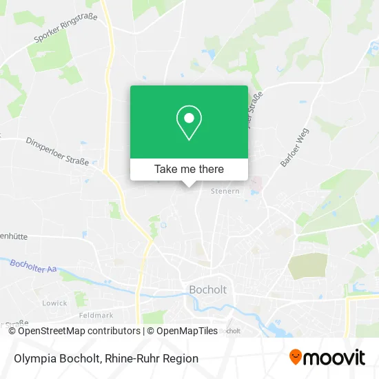 Карта Olympia Bocholt