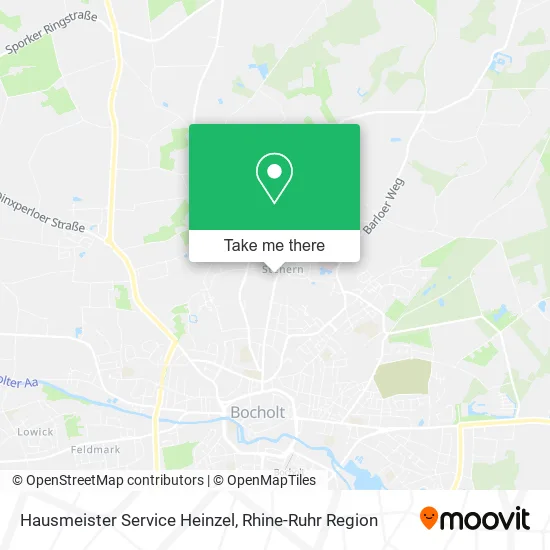 Карта Hausmeister Service Heinzel