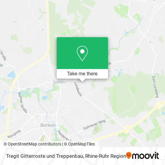 Карта Tregit Gitterroste und Treppenbau