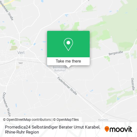 Promedica24 Selbständiger Berater Umut Karabel map