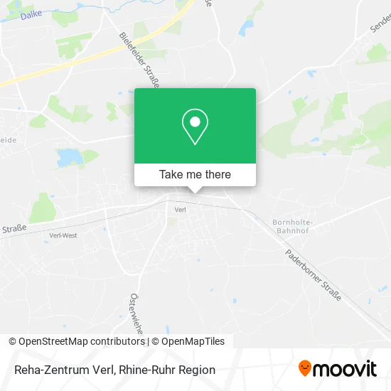 Reha-Zentrum Verl map