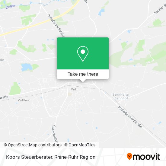 Koors Steuerberater map