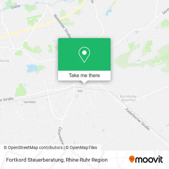 Карта Fortkord Steuerberatung