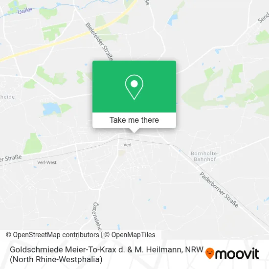 Goldschmiede Meier-To-Krax d. & M. Heilmann map
