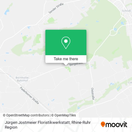 Jürgen Jostmeier Floristikwerkstatt map