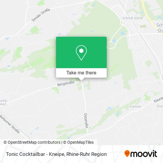 Карта Tonic Cocktailbar - Kneipe