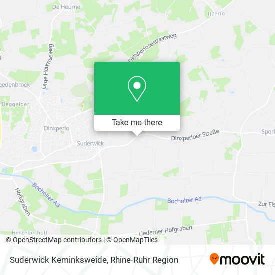 Карта Suderwick Keminksweide