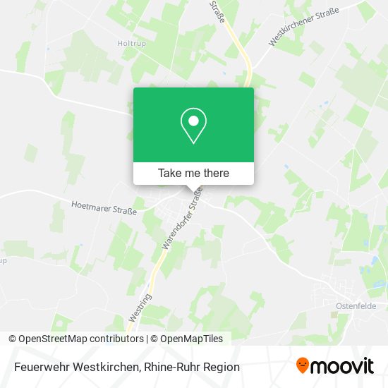 Feuerwehr Westkirchen map