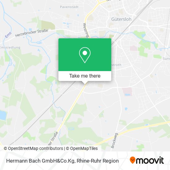 Hermann Bach GmbH&Co.Kg map
