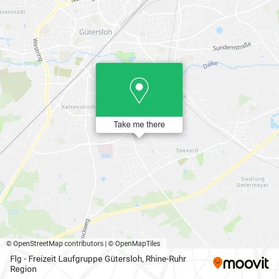 Карта Flg - Freizeit Laufgruppe Gütersloh
