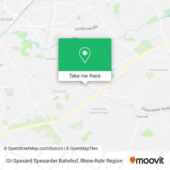 Gt-Spexard Spexarder Bahnhof map