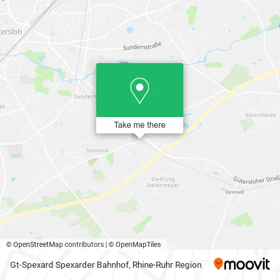 Gt-Spexard Spexarder Bahnhof map
