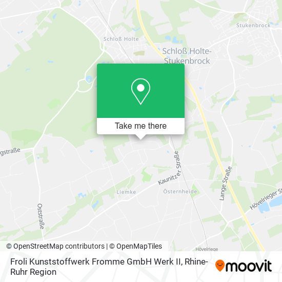 Froli Kunststoffwerk Fromme GmbH Werk II map