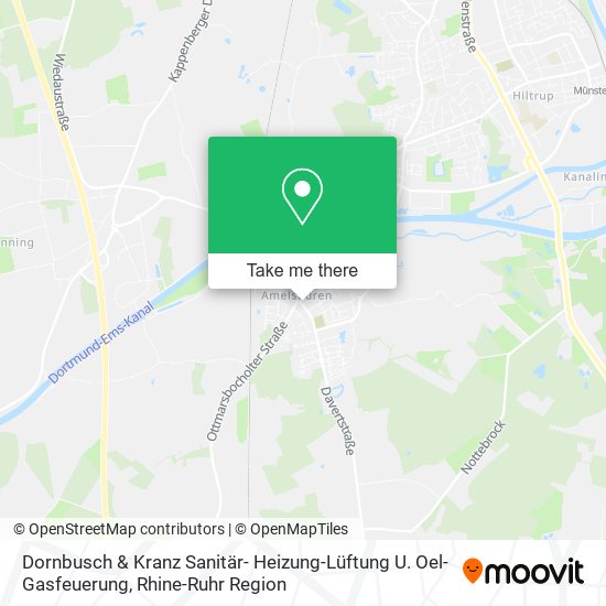 Dornbusch & Kranz Sanitär- Heizung-Lüftung U. Oel- Gasfeuerung map