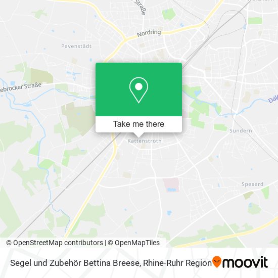 Segel und Zubehör Bettina Breese map