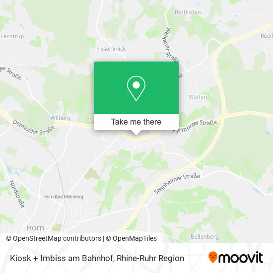 Карта Kiosk + Imbiss am Bahnhof