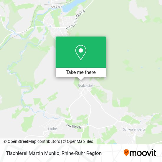 Tischlerei Martin Munko map