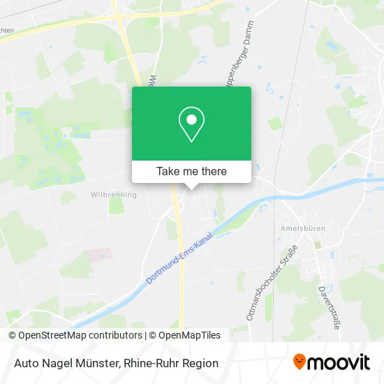 Карта Auto Nagel Münster