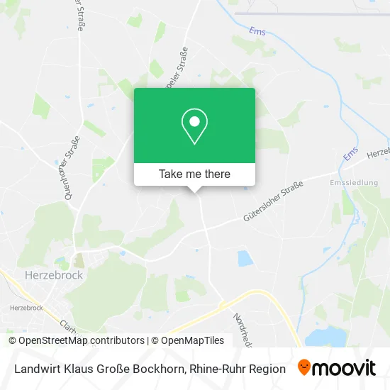Карта Landwirt Klaus Große Bockhorn