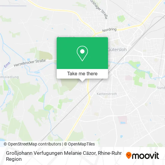 Карта Großjohann Verfugungen Melanie Cäzor