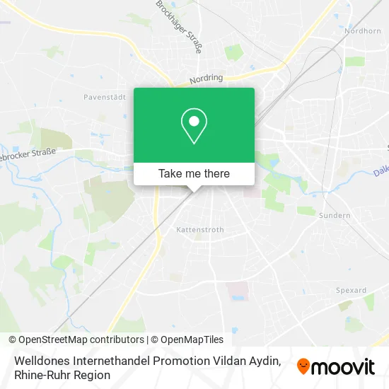 Карта Welldones Internethandel Promotion Vildan Aydin