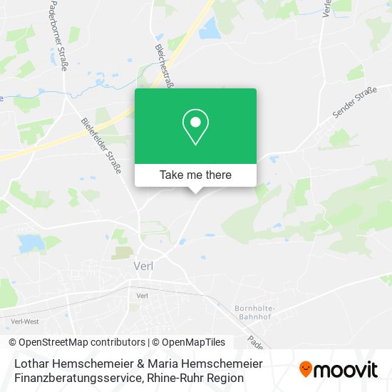 Lothar Hemschemeier & Maria Hemschemeier Finanzberatungsservice map