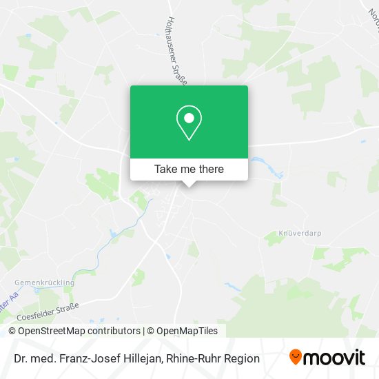Dr. med. Franz-Josef Hillejan map