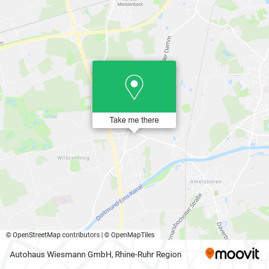 Autohaus Wiesmann GmbH map