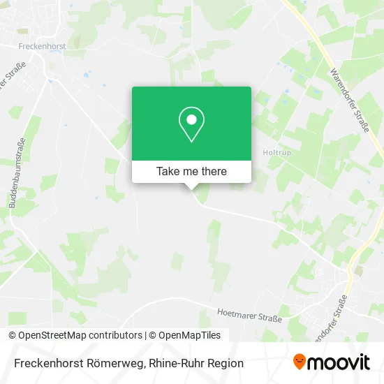 Карта Freckenhorst Römerweg
