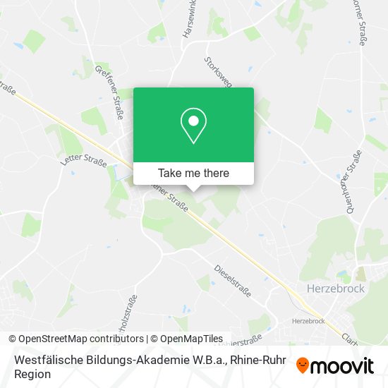 Westfälische Bildungs-Akademie W.B.a. map