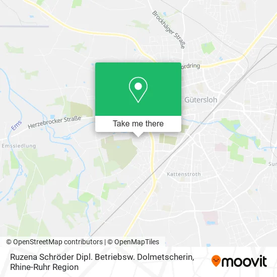 Карта Ruzena Schröder Dipl. Betriebsw. Dolmetscherin