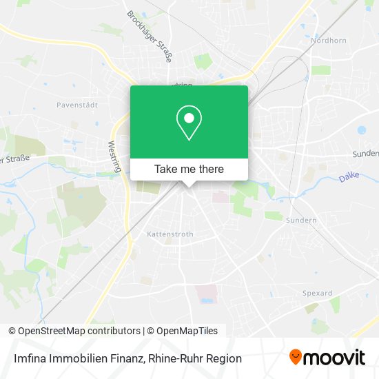Imfina Immobilien Finanz map