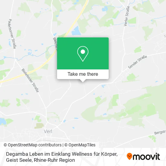 Карта Degamba Leben im Einklang Wellness für Körper, Geist Seele