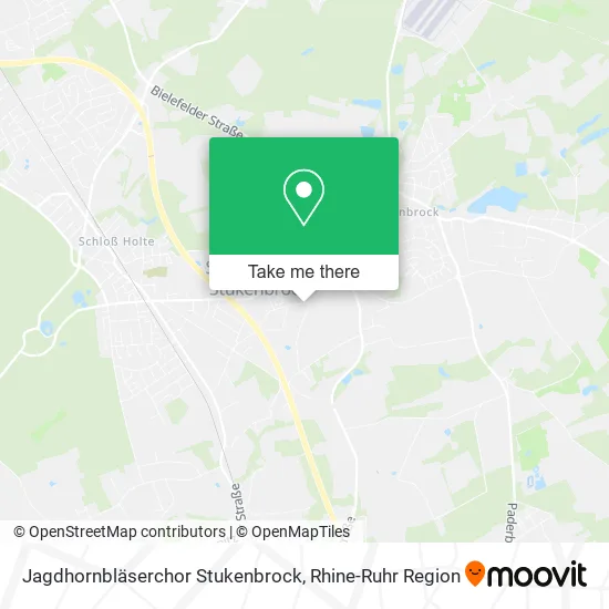 Карта Jagdhornbläserchor Stukenbrock