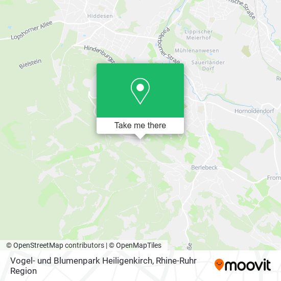Vogel- und Blumenpark Heiligenkirch map
