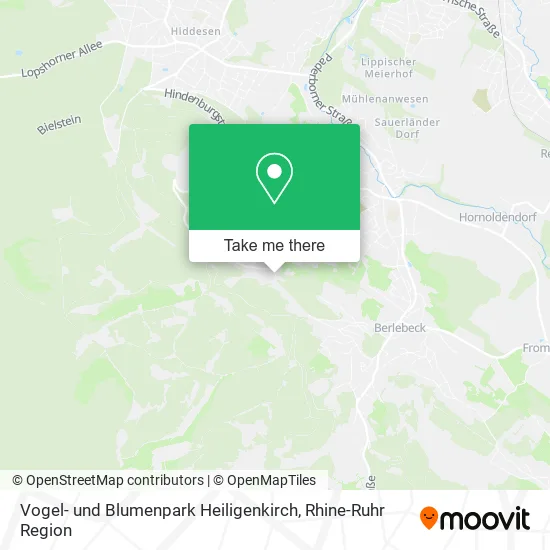 Карта Vogel- und Blumenpark Heiligenkirch