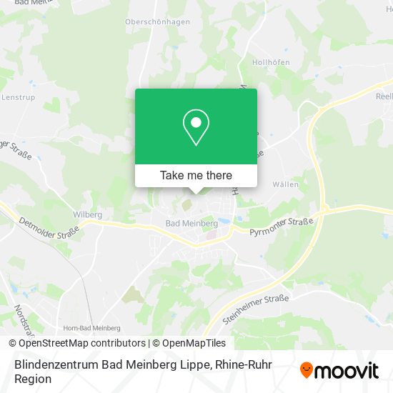 Blindenzentrum Bad Meinberg Lippe map