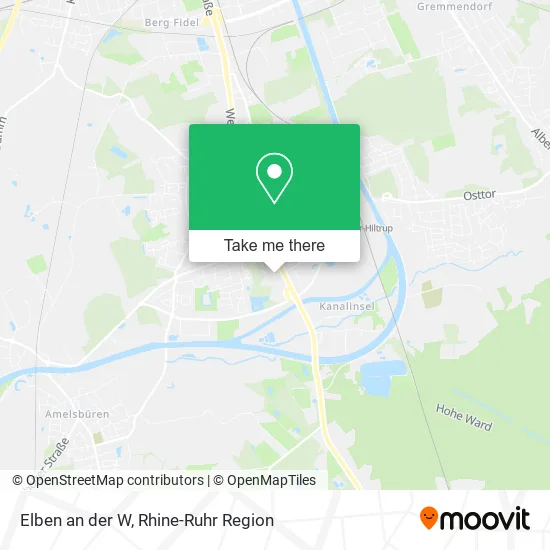 Карта Elben an der W