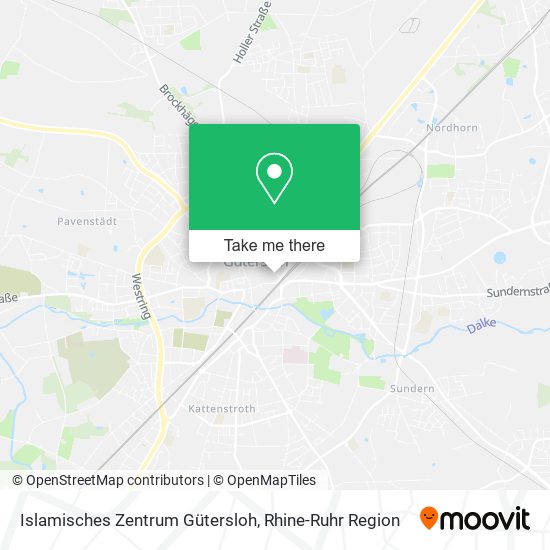 Islamisches Zentrum Gütersloh map