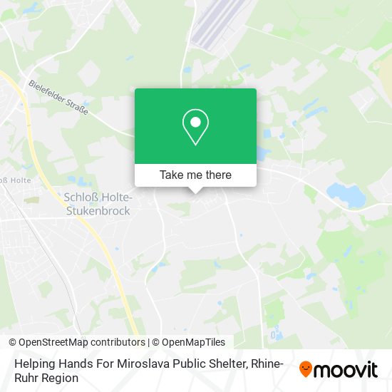 Helping Hands For Miroslava Public Shelter map