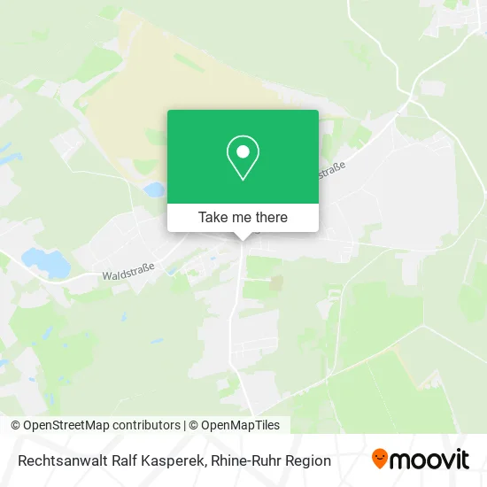 Карта Rechtsanwalt Ralf Kasperek