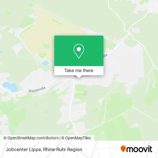 Карта Jobcenter Lippe