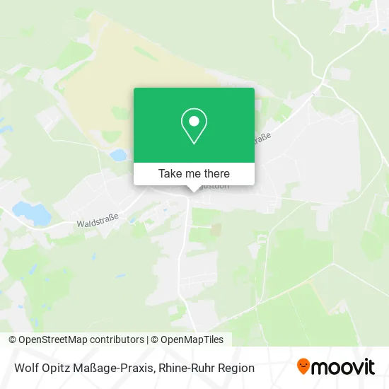 Карта Wolf Opitz Maßage-Praxis