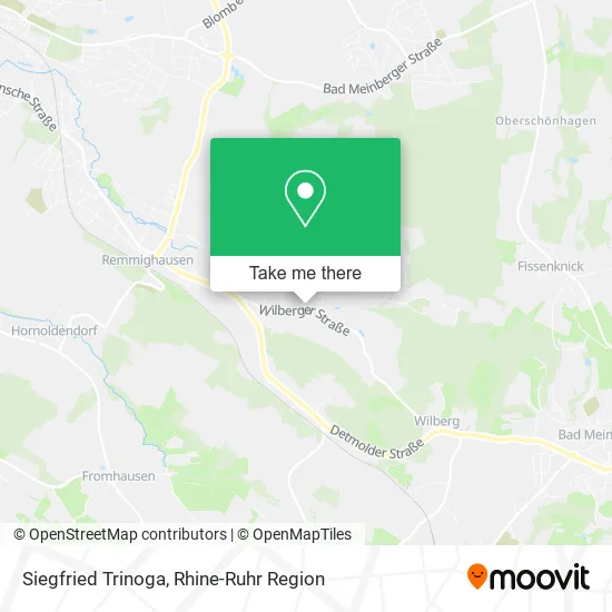 Карта Siegfried Trinoga