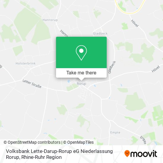 Volksbank Lette-Darup-Rorup eG Niederlassung Rorup map
