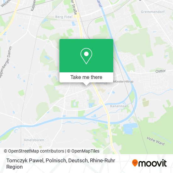 Tomczyk Pawel, Polnisch, Deutsch map