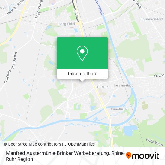 Manfred Austermühle-Brinker Werbeberatung map