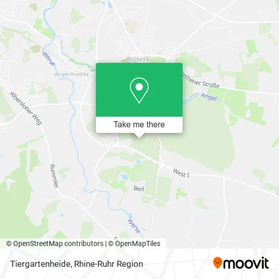 Карта Tiergartenheide