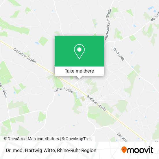 Dr. med. Hartwig Witte map