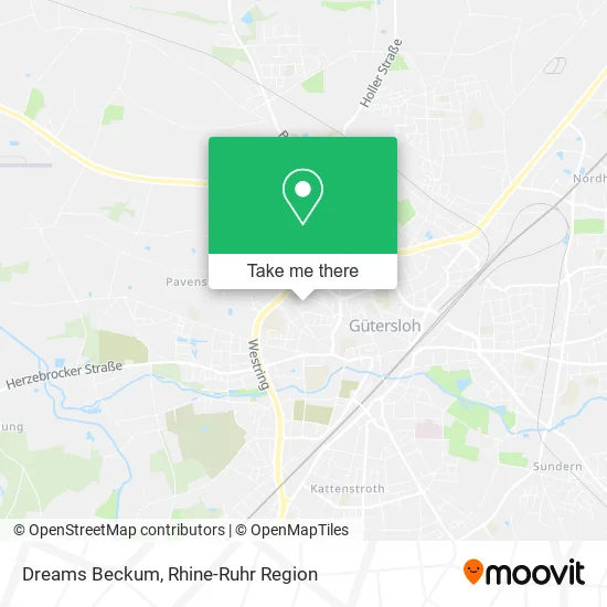 Карта Dreams Beckum